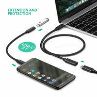 Premium USB Type-C Extension Cable 0.5M Thunderbolt 3 Compatible