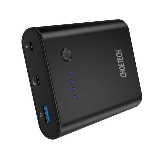 Choetech 10400mAh Dual Input & Output Premium Power Bank 18W