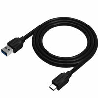 USB 3.0 A Male to USB Type-C Cable 0.5M/1M/1.5M/2M Black