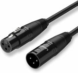 UGREEN XLR Cable XLR Male to Female Extension Cable for Microphone Amplifier etc