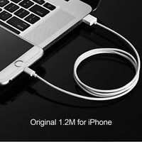 Lightning to USB A Cable for iPhone 12 Pro 11 Pro iPad 1.2M White Black