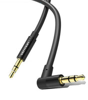 Premium AUX Cable 3.5mm Right Angle Audio Male to Male Auxiliary Stereo Cord