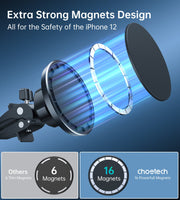 Choetech Magsafe IPhone 13 iPhone 12 Magnetic Car Mount Car Air Vent Phone Holder