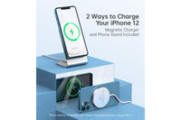 CHOETECH Magnetic Wireless Charger for iPhone 13 12 Series With Charging Stand Holder