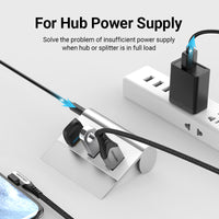 Vention USB to DC 5.5mm Power Cord - 1.5m