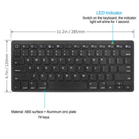 Choetech Bluetooth Wireless Keyboard Ultra Slim Edition