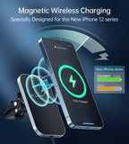 Choetech Magsafe Car Mount Wireless Car Charger For IPhone 13 iPhone 12 360° Adjustable Auto-Alignment