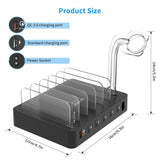 Choetech 6-Port USB Desktop Charger Station