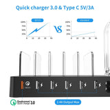 Choetech 6-Port USB Desktop Charger Station