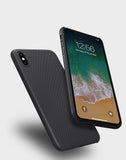 Nillkin Case for iPhone Xs Max Frosted Shield Hard Slim Case Back Cover for iPhone Xs Max 6.5" 2018 - Black