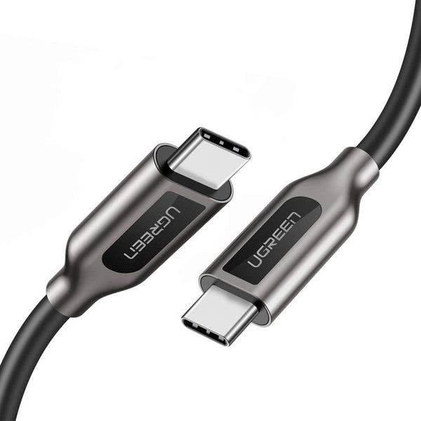 UGREEN 0.5M USB C Cable USB 3.1 Type C Gen 2 Fast Charge Cable 60W 20V/3A Power Delivery,10Gbps Data Transfer 4K@60Hz Video Thunderbolt 3 Compatible