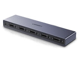 UGREEN 4 Way DVI Video Splitter Box Distribution Amplifier 1 in 4 Out Splits 1 Video Signal into Multi Monitors Supports Cascade Connection