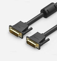 Vention DVI(24+1) Male to Male Cable 2M Black - Gold Plated - Industry Grade