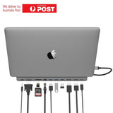 Type C to HDMI VGA DP USB 3.0 PD Ethernet SD/TF 3.5mm Hub Macbook Pro 16" A2141