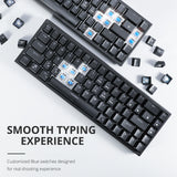 Tronsmart Full RGB Wireless Mechanical Keyboard for Pro Gaming PC MAC