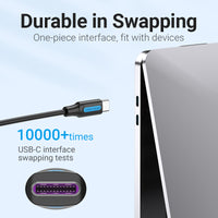 Vention Premium USB-C to USB-C Cable - 100W Power Delivery - 0.5M 1M 1.5M 2M