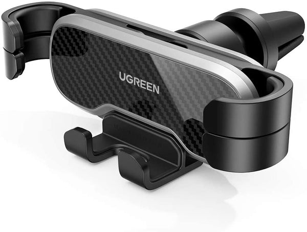 UGREEN Car Phone Holder Air Vent Mount Gravity Auto Clamp Retractable Cradle Clip Compatible for iPhone , Samsung etc