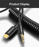 Vention USB Type C to 3.5mm Audio Cable - 1.5M