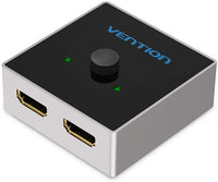 VENTION HDMI Switch Bi-Direction 4K HDMI Splitter 2 x 1/1 x 2 HDMI Switcher 2 Ports