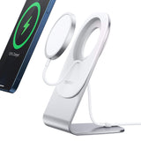 CHOETECH Phone Stand for Magnetic Charger, Aluminum MagSafe Phone Holder Dock Cradle for Desk