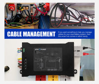 DC to DC Smart Hub for Dual Battery System for Wet Calcium AGM Gel LiFePO4 Batteries