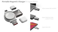 Flaretek Charger for Apple Watch MFi Certified Wireless Portable iWatch Magnetic Charging Dongle