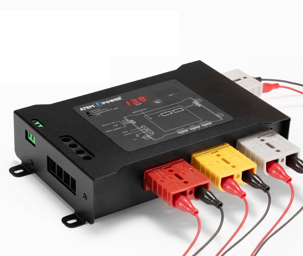 DC to DC Smart Hub for Dual Battery System for Wet Calcium AGM Gel LiFePO4 Batteries