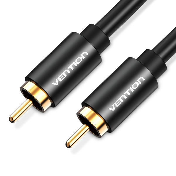 Vention RCA Cable, 1M 1.5M 2M RCA to RCA Coaxial Cable supports Dolby DTS Surround Sound