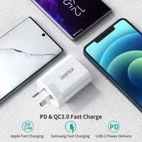 Choetech 20W USB-C Power Adapter for iPhone 13 and iPhone 12 series