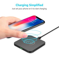 Choetech 10W Wireless Charger (2 Pack) for iPhone Samsung and other Qi enabled phone