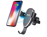 CHOETECH Wireless Car Charger, Gravity Air Vent Phone Holder Fast Wireless Charging Car Mount Compatible with iPhone Samsung and other Wireless Phones